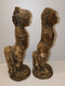 *2 ANCIENNES STATUES En PLATRE Paul OGO Statuaire EB ERNEST FONTANIE Editeur   E - Gips