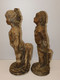 Delcampe - *2 ANCIENNES STATUES En PLATRE Paul OGO Statuaire EB ERNEST FONTANIE Editeur   E - Escayola