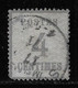ALSACE-LORRAINE N° 3 4 C. GRIS-LILAS OBLITERE COTE 135 € - Used Stamps