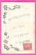 06 Alpes Maritimes Programme De La Distribution Des Prix De L'école De L'Escarène Le 3 Aout 1908 Carte Carnet - L'Escarène