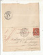 CARTE-LETTRE, Entier Postal, St FLORENTIN, YONNE, AUXERRE, 1909,  2 Scans - Cartoline-lettere