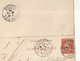CARTE-LETTRE, Entier Postal, St FLORENTIN, YONNE, AUXERRE, 1909,  2 Scans - Cartes-lettres