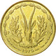 Monnaie, West African States, 25 Francs, 1979, Paris, TTB, Aluminum-Bronze, KM:5 - Costa De Marfil