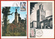 France- Lotto Di N. 10 Cartolina Maximum Annullo FDC. - Lots & Serien