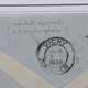 BH6 LA REUNION  BELLE LETTRE CURIOSITé RRR 1938  A VICHY FRANCE +GRIFFE CAREUNIO.+ OBLIT. PAQUEBO +AFFRANCH. INTERESSANT - Luftpost