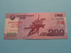 200 Won - 2008 With Overprint ( For Grade, Please See Photo ) UNC > North Korea ! - Corea Del Nord