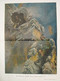 D101 2330 Ernst Platz Bergsteiger Hochgewitter Kunstblatt 26x35 Cm 1896 !! - Autres & Non Classés