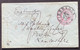 WIESBADEN 1855 GB 1d Queen Victoria Postal Stationery: Thurn Und Taxis Nassau>Preston Lancashire (cover Brief Ganzsache - Covers & Documents