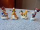Ancien - Petit Lot De 4 Fèves Disney Pluto, Minnie & Donald - Disney