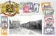 Baconfoy - Départ Du Tram Pour Marche Tramway Timbres Gaufrée Edition Guggenheim & Co - Tenneville