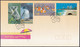 AUSTRALIA 2004 First Day Cover FDC Australian Impressions Main Beach - Fish , Penguin, Koala (**) - Cartas & Documentos