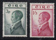 Ireland / Eire - 1953 Robert Emmet Patriot - 2v MNH - Unused Stamps