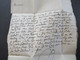 Delcampe - Frankreich Paris 1622 Kleiner Faltbrief Mit Inhalt Handschriftlich Toulouse Und Bartaxe Und Siegel Rückseitig - ....-1700: Précurseurs