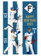 61933 - Japan - 2022 - Satz M 3@¥63 NeujahrsGAKten 2023 Rs Zudruck "Hokkaido Nippon Ham Fighters", Ungebraucht - Baseball