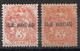 Rouad Timbres- Poste N°6* & 6b* Neufs Charnières ( 6b Petit Manque De Gomme )  Cote : 5€25 - Nuovi