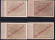 4x 1 Mrd. Mark Auf 1.000 Mark 15.12.1922 - Reichsdruck + 3  Verschiedene FZ (DEU-126) - 1 Milliarde Mark