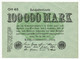 GERMANY, DEUTSCHLAND - 100 000 Mark 23.7. 1923. P91 Ro90a, AUNC. (D098) - 100.000 Mark