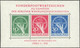 BERLIN Bl. 1 *, 1949, Block Währungsgeschädigte, Falzreste Im Rand, Marken Postfrisch Pracht, Mi. 500.- - Lettres & Documents