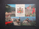 Fürstentum Liechtenstein 1962 Mehrbild AK Vaduz Nach Hildesheim Mit 6 Marken Frankiert - Lettres & Documents