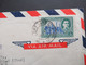 Iran Ende 1950er / 1960er Jahre Printed Matter Via Air Mail Teheran Abdollah Eghbal Nach Zella-Mehlis - Iran