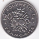 Polynésie Française. 20 Francs 1983 , En Nickel - French Polynesia
