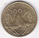 Polynésie Française. 100 Francs 2007 , En Bronze Aluminium - Französisch-Polynesien