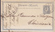 Norway Postal Stationery Ganzsache Entier 5 Øre Posthorn (133x75mm) HAUGESUND 1882 CHRISTIANIA (2 Scans) - Postwaardestukken