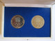 Set Of 2 Unicirculated GDR/DDR Medals 1973/1984 Commemorating The Olympic Games In The Original Box - DDR