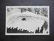 DDR 1954 Echtfoto AK Bobrennen Mit Sonderstempel Oberhof (Thüringen) Wintersport Meisterschaften Der DDR - Winter Sports