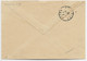 LETTRE PTT CACHET DOUBLE CERCLE BORDEAUX AMBULANT 31 MAI 15 LYON - Railway Post