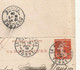 CARTE-LETTRE, Entier Postal, LAROCHE GARE, AUXERRE,YONNE,1909, 3 Scans - Kaartbrieven