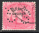 1150.SUDAN.1900 OFFICIAL #O1 INVERTED S.G. - Soudan (...-1951)