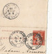 CARTE-LETTRE, Entier Postal, St AUBIN CHATEAUNEUF, YONNE, AUXERRE, 1908, 3 Scans - Cartoline-lettere