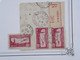 BH9 FRANCE SUR  FRAGMENT  LETTRE RECOM.  1933    NANCY +COIN DATé +AFFRANCH.  PLAISANT - Premiers Vols