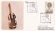 A20710 - CREMONA TRIENNALE INTERN STRUMENTI AD ARCO 1979 PHILATELIC CARD STAMP OTTORINO RESPIGHI ITALIA CARIPLO - Filatelistische Kaarten