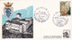 A20712 - ANGERA ANGERAVA VII CENTENARIO DOMINIO VISCONTEO 1977 PHILATELIC CARD STAMP BARTOLO DI FREDI NATALE ITALIA - Philatelistische Karten