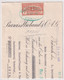 Wechsel Mit 5 Rp. Wecĥsel Gebührenmarke - Bareiss Wieland & Co AG. - Revenue Stamps