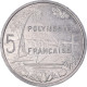 Monnaie, Polynésie Française, 5 Francs, 1991, Paris, SUP, Aluminium, KM:12 - Frans-Polynesië