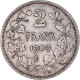 Monnaie, Belgique, 2 Francs, 2 Frank, 1909, TB+, Argent, KM:59 - 2 Francs