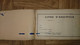 FISCAUX VIANDE SUR LIVRE D ABATTOIR DE 55 PAGES 1958 DELORME ROGER AIN - CHAQUE PAGE DE GAUCHE A DES TIMBRES - Lettres & Documents