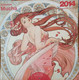 Calendrier 2014 - Illustration Alphonse Mucha - Très Belles Reproductions 30 X 30 Cm (1 Manquante) Ed. Désastre - Grossformat : 2001-...