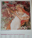 Calendrier 2014 - Illustration Alphonse Mucha - Très Belles Reproductions 30 X 30 Cm (1 Manquante) Ed. Désastre - Grand Format : 2001-...