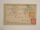 Chine : Entier De Peking Pour Belgium Via Siberia 1908 - Covers & Documents