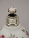 Delcampe - *JOLIE LAMPE BERGER PORCELAINE CAMILLE THARAUD FLEURS BOUQUETS ROSES XXe E - Limoges (FRA)