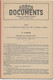 EDSCO DOCUMENTS- TABLE Par Ordre Alpha.-publié Dans Les 16 Premiers Numéros Sept 1953-sept 1955- Les Editions Scolaire - Fiches Didactiques