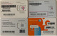 USA : GSM  SIM CARD  : 4 Cards  A Pictured (see Description)   MINT ( LOT L ) - Schede A Pulce