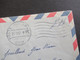 Frankreich 1957 Militärpost FM Absender: AFN CMEB Stempel Poste Aux Armees / Air Mail - Militärstempel Ab 1900 (ausser Kriegszeiten)