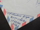 Frankreich 1957 Militärpost FM Absender: AFN CMEB Stempel Poste Aux Armees / Air Mail - Militärstempel Ab 1900 (ausser Kriegszeiten)