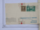 BH10 FRANCE USA BELG.  BELLE LETTRE COMPOSEE RRR  1947  CROIX ROUGE +PAR AVION +++AFFRANCH. PLAISANT - Red Cross