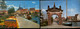 Germany, Lot Of 3 Postkarten, Emden, Hafentor, Rathaus, Westmole, Fishing Boats C14d - Emden